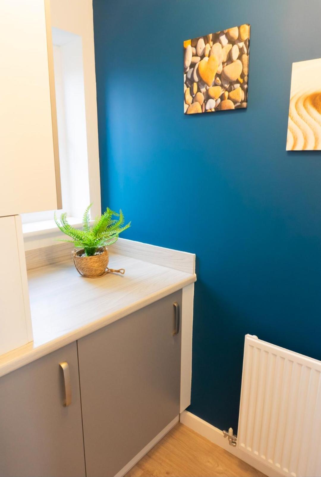 Vila Stylish House With Private Parking Glasgow Exteriér fotografie