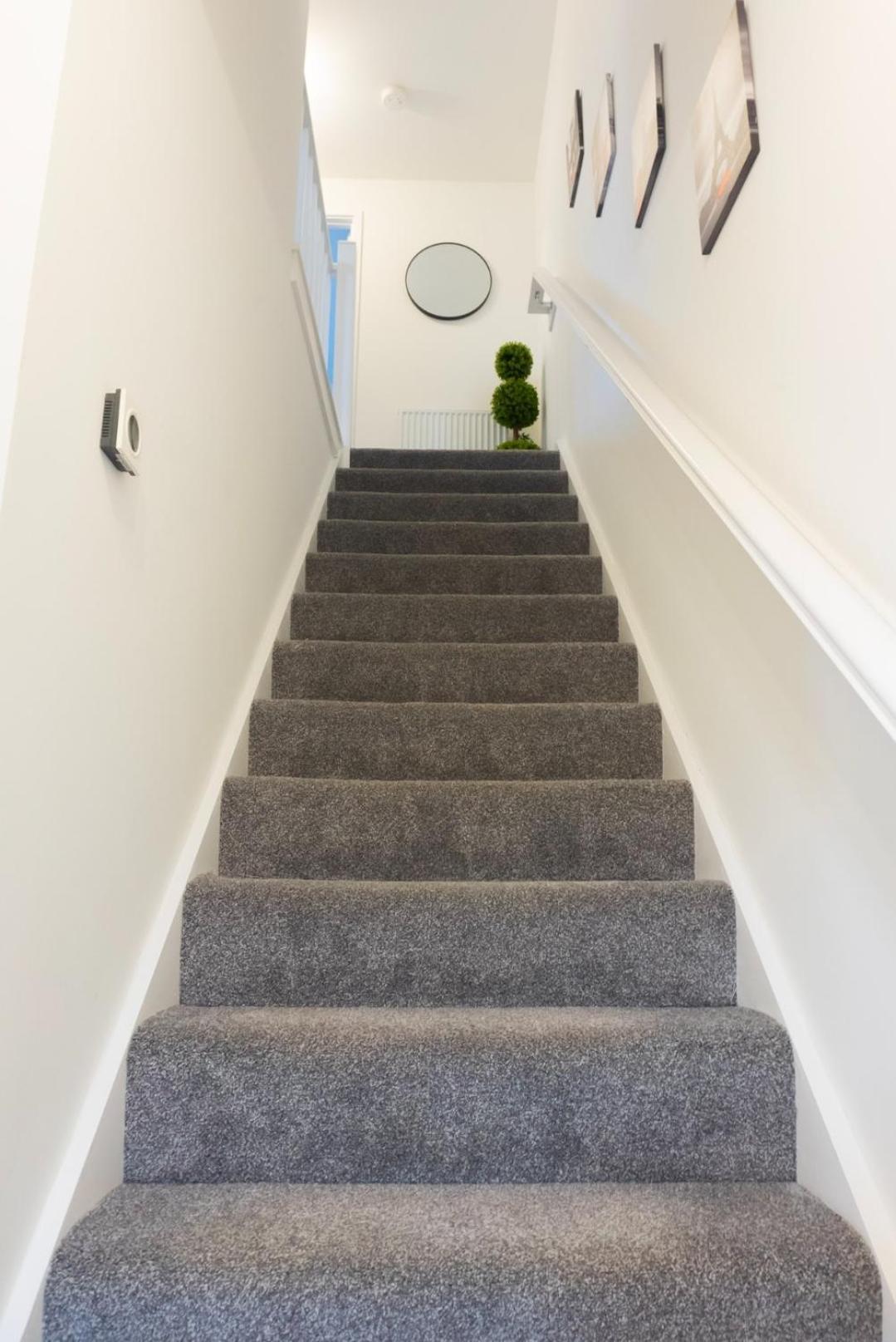 Vila Stylish House With Private Parking Glasgow Exteriér fotografie